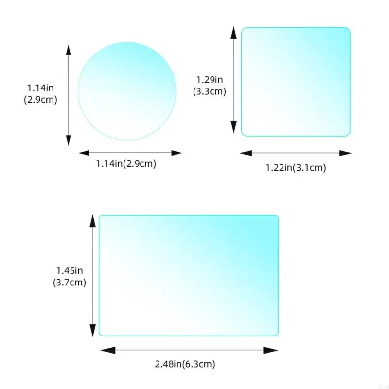 HX6B Full Coverage Tempered Glass for Action 5Pro Camera Scratch Resistant and FingerprintProof Screen Film Screen Shield