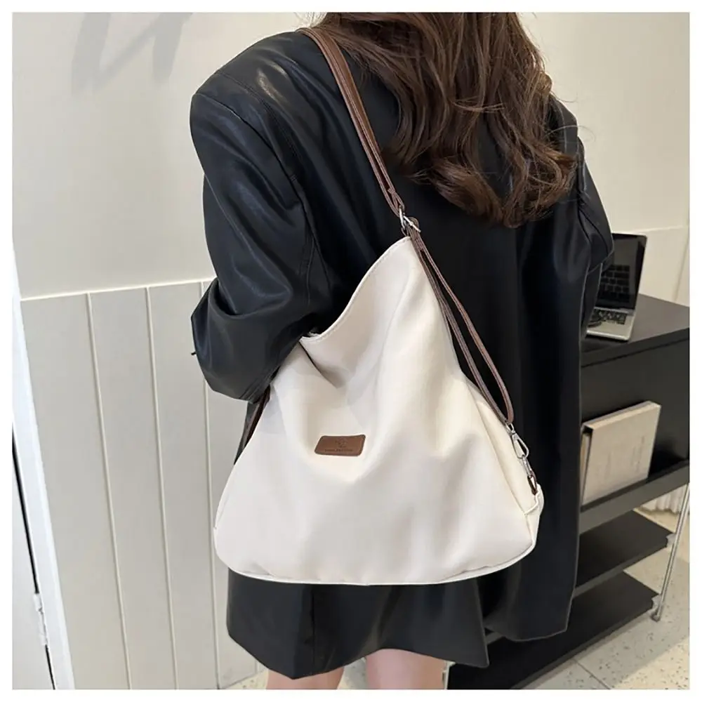 Women Tote Bag Canvas Youth Ladies Fashion Travel Shoulder Bag Student Large Capacity Female Crossbody Backpack Girl Packet