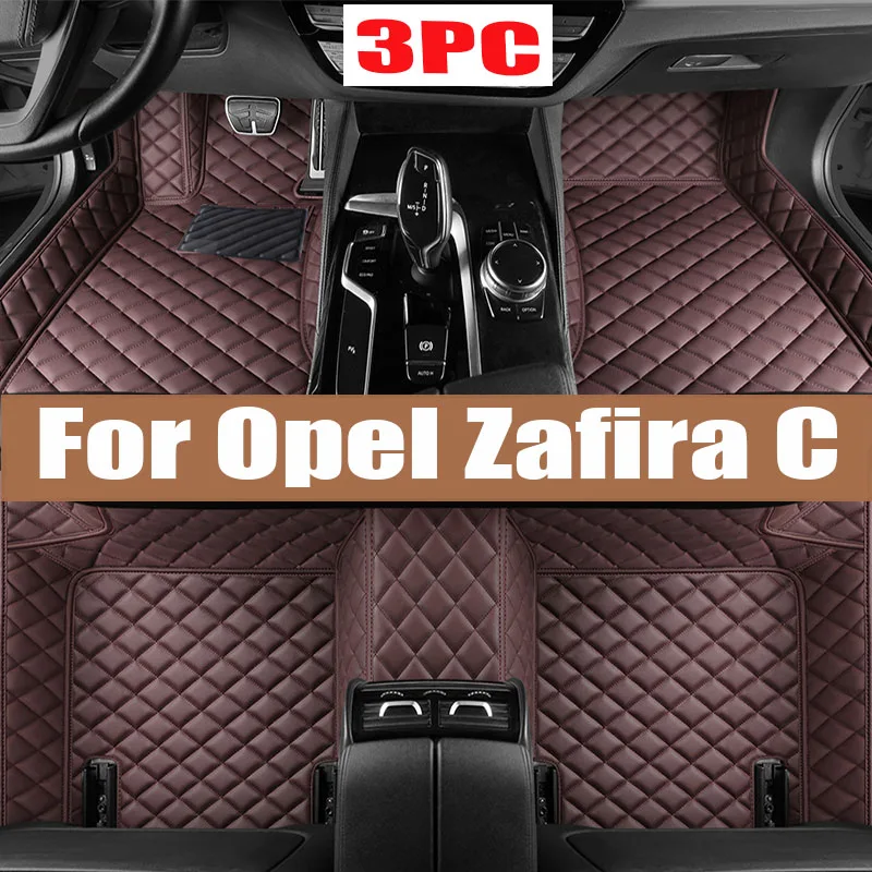 

Car Floor Mats For Opel Zafira C 2019 2018 2017 2016 2015 2014 2013 2012 5 seats Carpets Custom Auto Interior Accessories Cover