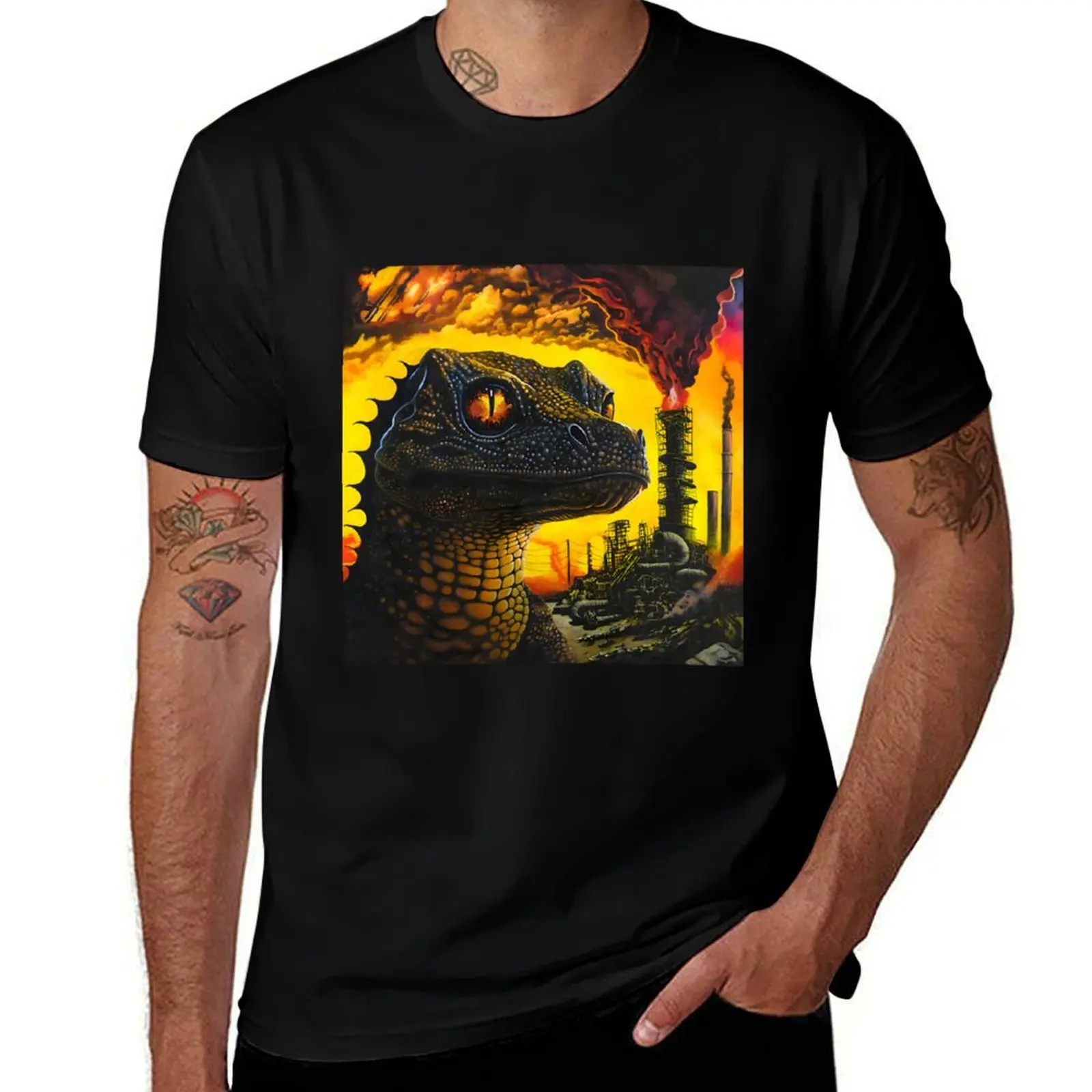 

Copy of PetroDragonic Apocalypse T-Shirt affliction shirts basketball graphic tees Luxury man men workout shirt