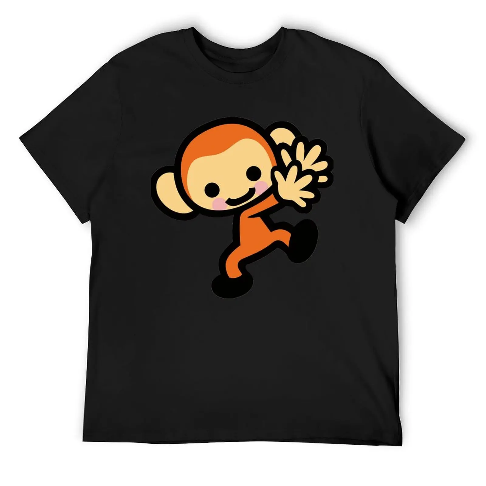 

Rhythm Heaven Monkey T-Shirt plus sizes oversizeds anime clothes cotton t shirt men