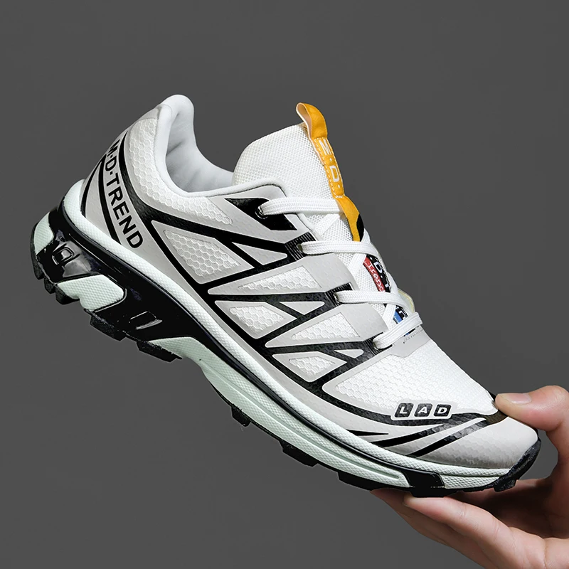 Zapatillas deportivas acolchadas a la moda para hombre, ligeras, cómodas, transpirables, atléticas, informales, ropa de calle