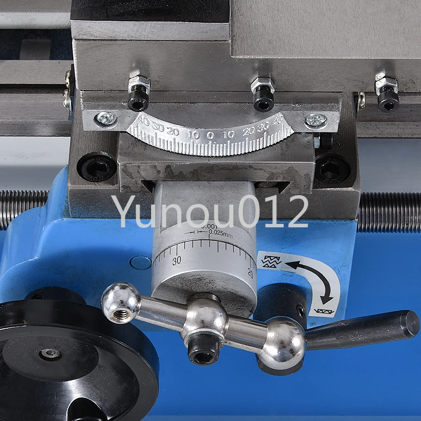 New 0618 110V/220V Mini Lathe Machine Benchtop Metal  Tool Household DIY Small Stainless Steel  Processing