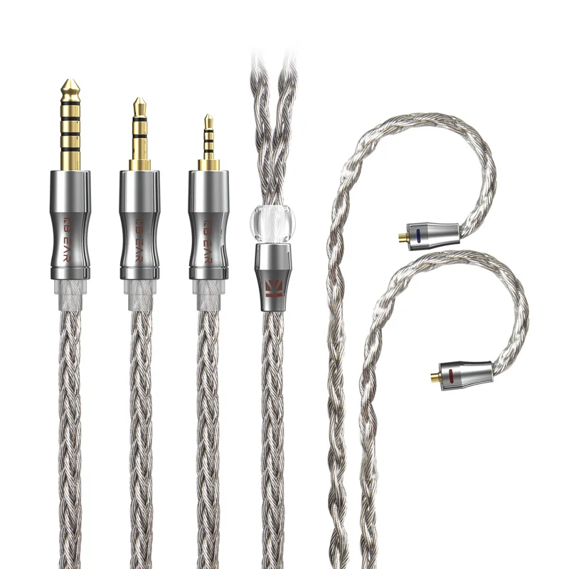 

KBEAR Wide 8 Core Graphene Single Crystal Copper Plated Upgrade Earphone Cable MMCX/2PIN Earbuds Connector Use TRI I3 I4 Headset