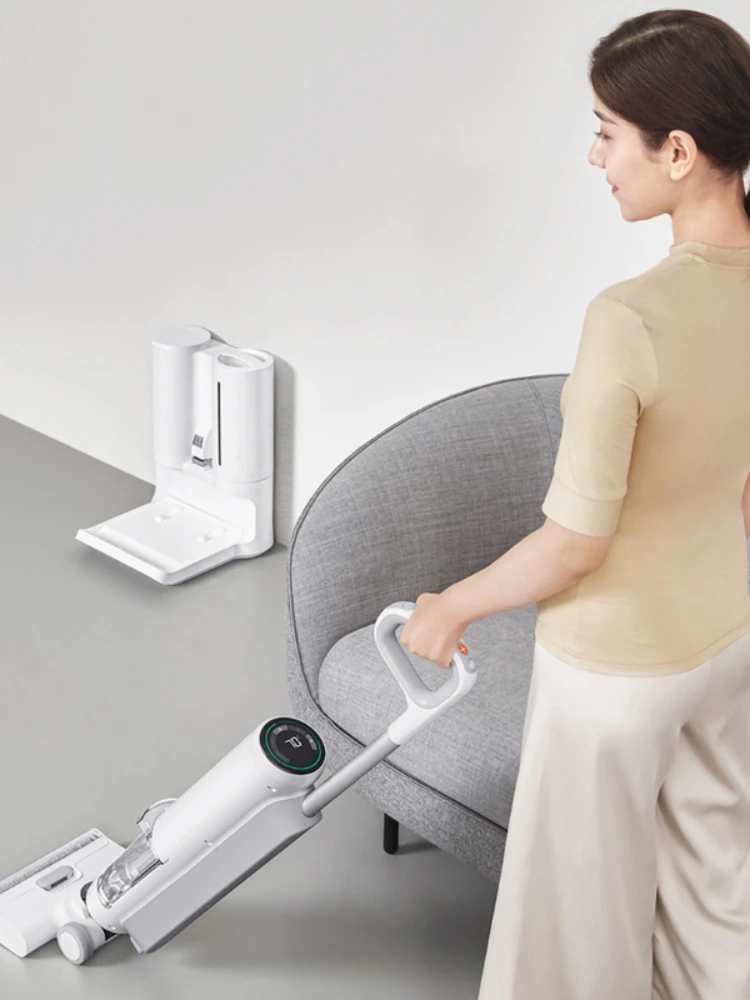 XIAOMI MIJIA High Temperature Wireless Wet Dry Vacuum Cleaner Hot Water Washing Mop Handheld Smart Floor Washer Self Cleaning