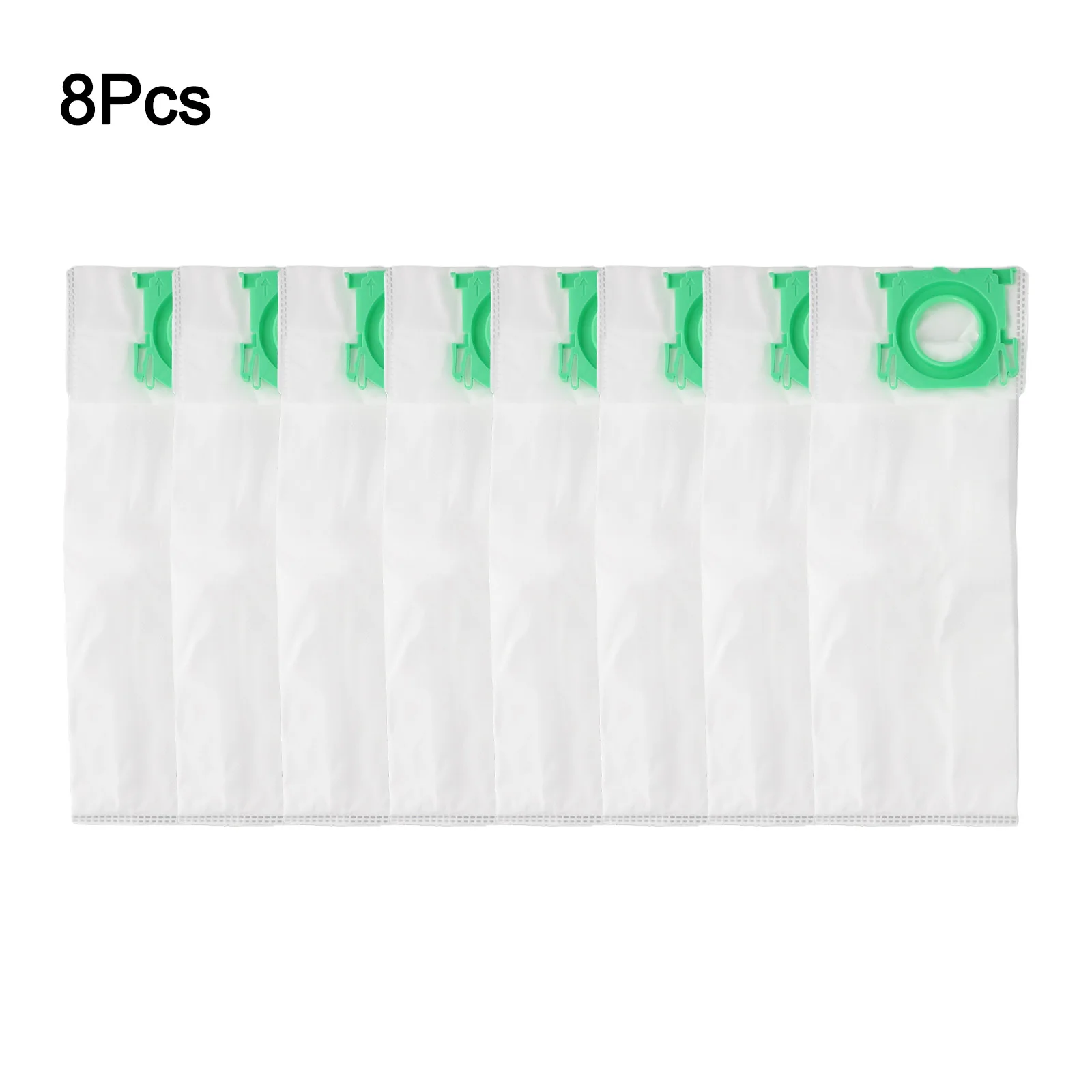 

Indoor Cleaning White Green Replacement Bags High Efficiency Vacuum Bags Quick Empty Design Regular Replacement