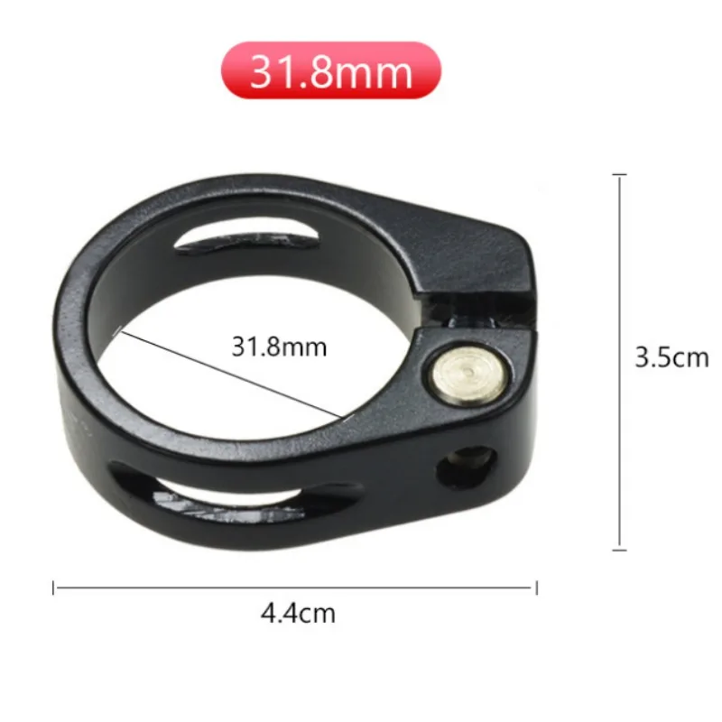 Seatposts Clamps Aluminum High Strength Alloy Mountain Bike Tube Clamp Bicycle Accessories 31.8mm 35mm MTB Road Bike Universal