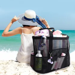 Borsa a tracolla cava estiva per borsa a rete borsa da spiaggia tessuta borse portaoggetti portatili borse in tessuto da mare pochette feminina