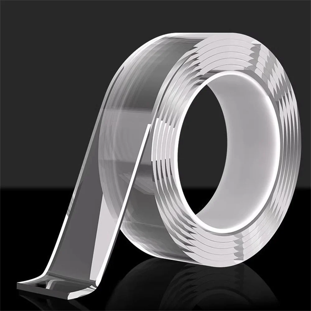 Adhesivo Nano de doble cara de 2MM de espesor con fijación perfecta, resistencia a altas temperaturas y fuertes propiedades impermeables