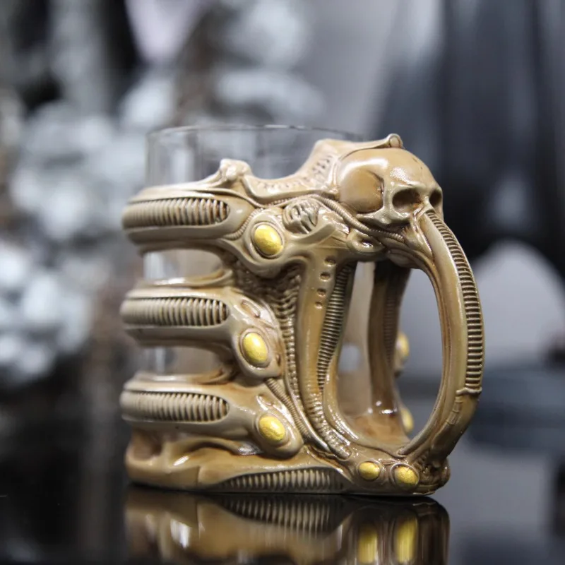 

Alien peripheral accessories model HR Giger Alien Father Jigel Zieg style Alien Cup Set Cup Rest
