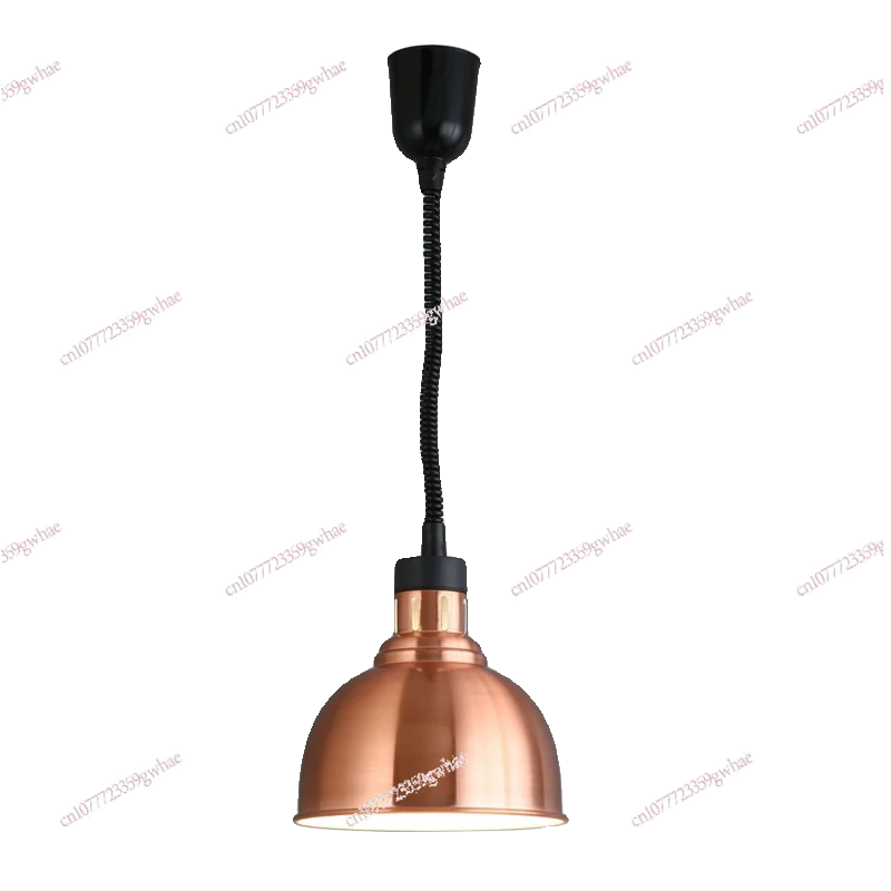 Retractable Food Warming Lamp Hanging Food Heat Lamp Commercial Buffet BBQ Heater Light for Restaurant Catering Use
