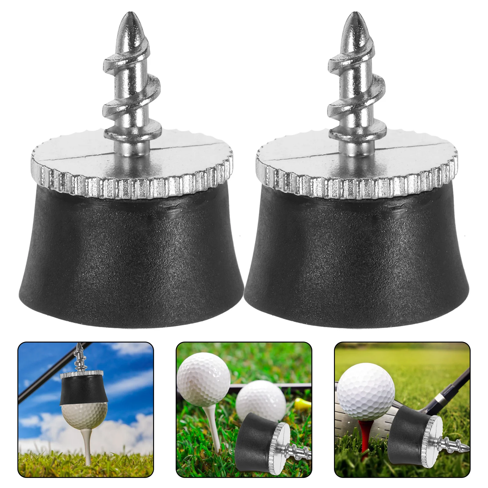 

2Pcs Golf Ball Pick Up Retriever Putter Grip Suction Cup Tool Lightweight Up Tool for Pickup Training Accessories