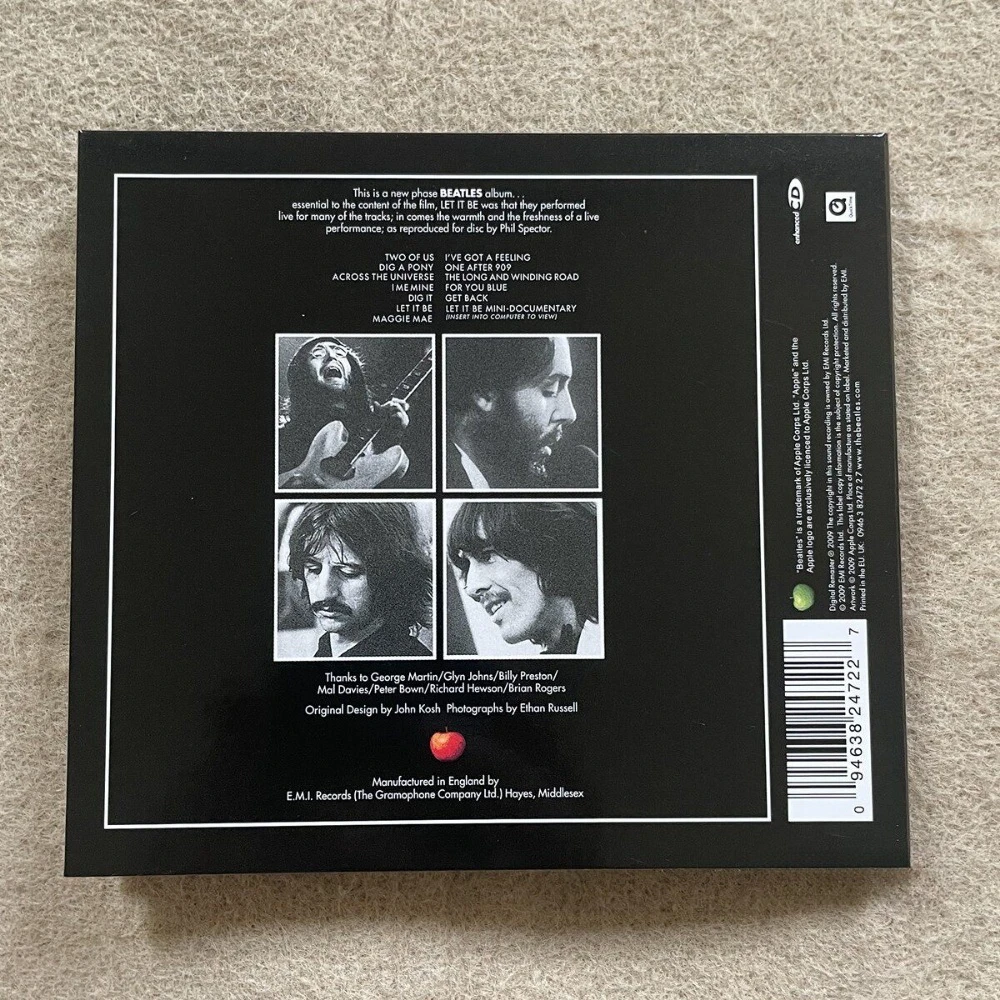 The Beatles Let It Be CD Classic Rock Legendary Album Brand New Sealed In Stock - view 2