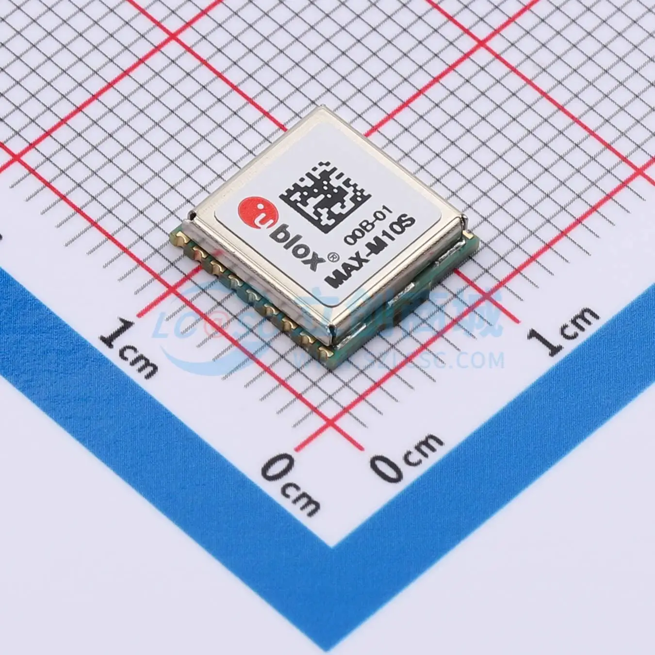 2 PCS U-BLOX MAX-M10S-00B GNSS Module UART; I2C 1.76V-3.6V