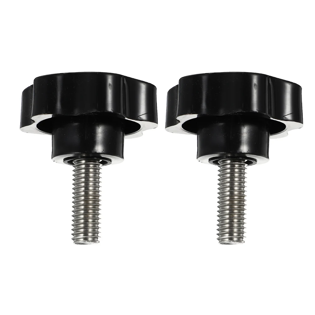 

2 Pcs Handle Screws Swing Replacement T Track Accessories Clamping Knob Furniture Rack Machinery Equipment Anti Skid Smooth