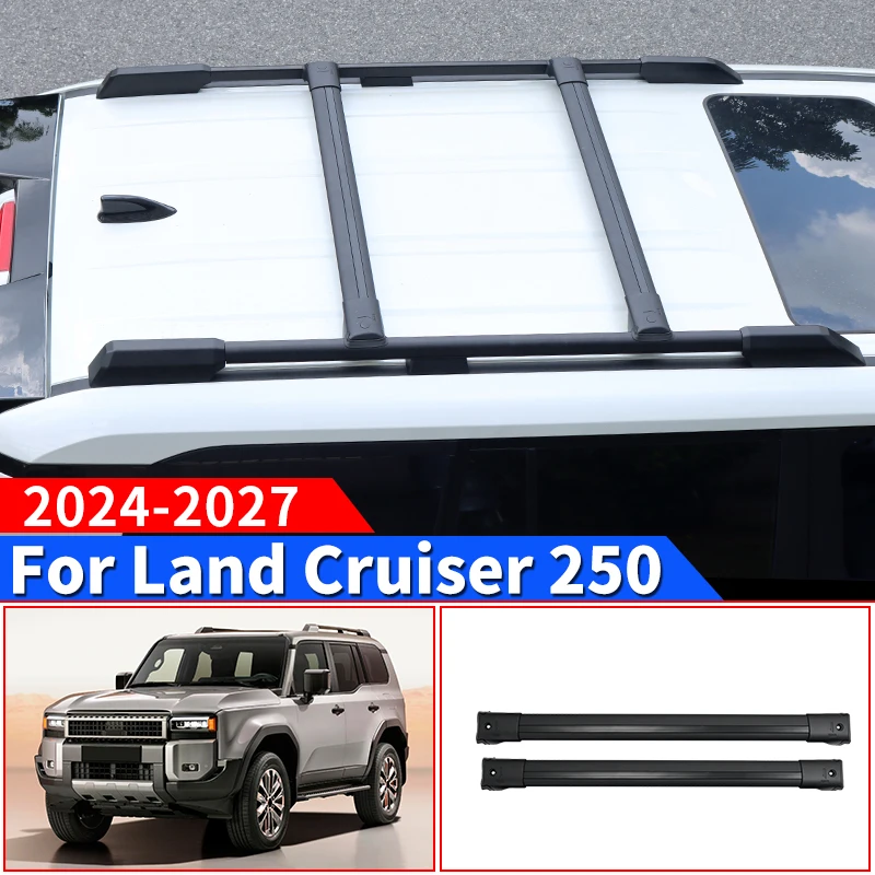 For 2024 2025 2026 2027 Toyota Land Cruiser 250 Prado LC250 J250 1958 Roof Racks Cross bar,Exterior Upgraded Accessories