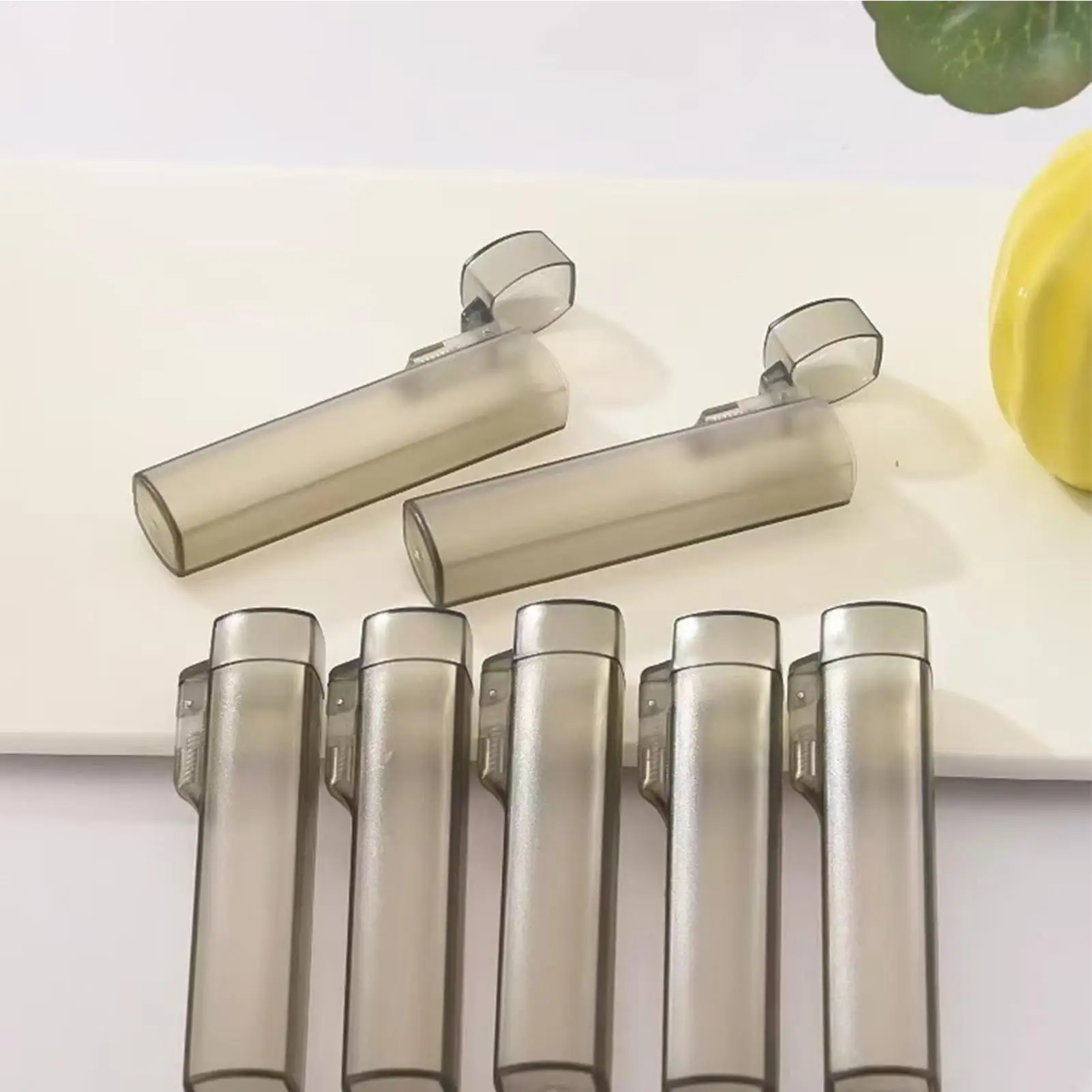 Transparent Mini Storage Box Simple Small Object Classification Finishing Box Portable Toothpick Cotton Swab Box