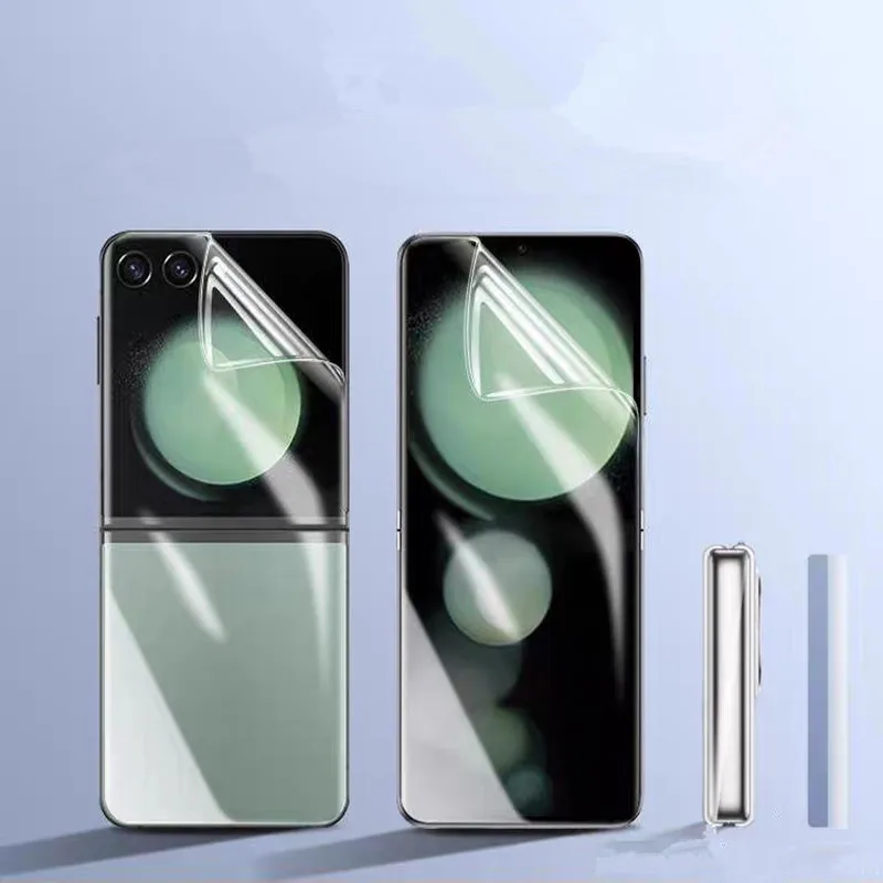 Película de hidrogel suave de membrana irrompible mate HD para Samsung Galaxy Z Flip 7 6 Fold7 FE Protector de pantalla transparente interior exterior