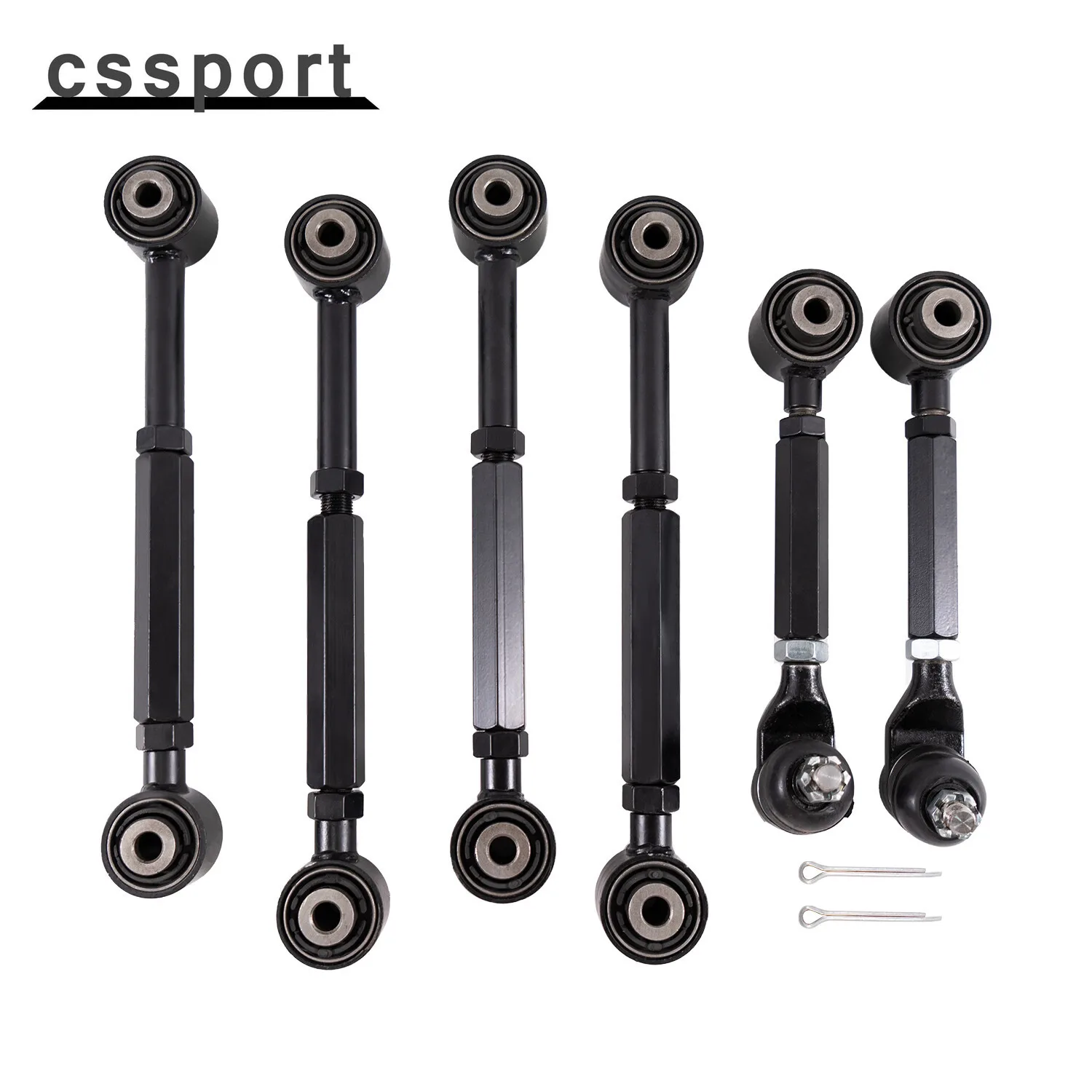

6PCS Rear Upper & Lower Control Toe Camber Arms for Honda Accord 2003 2004-2007