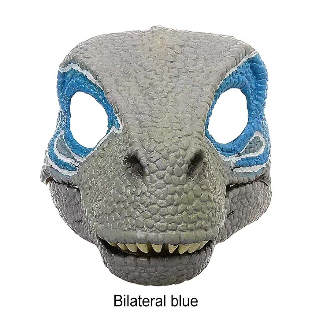 Realistische Dinosaurier Aussehen Tyranno saurus Rex Maske Halloween Cosplay Party breite Palette verwendet Beweglichkeit Kiefer Latex Dino Rex Masken