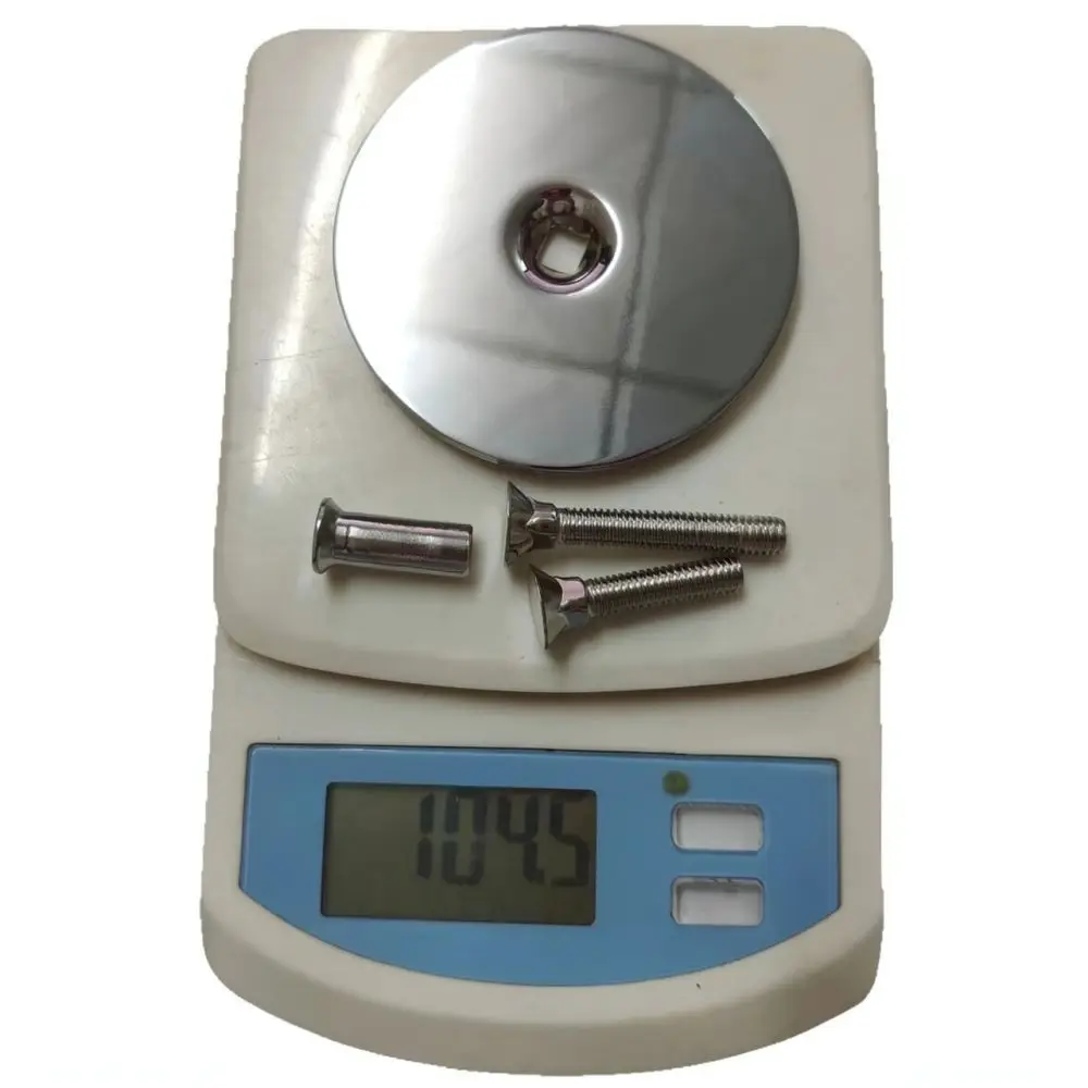 Heavy Duty Door Lock Hole Cover Plate 2 5 8 Inch Filler Shield Hardware For Door Replacement Durable Metal Cap