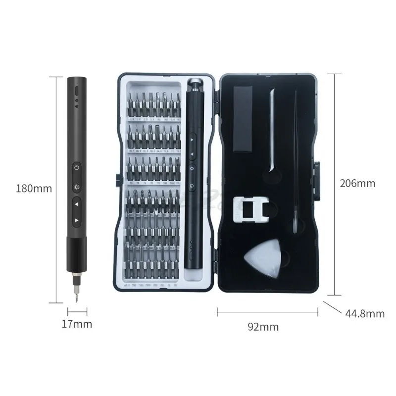 55 in 1 Electric Screwdriver Set Combination Precision Instrument Multifunctional Rechargeable Screwdriver