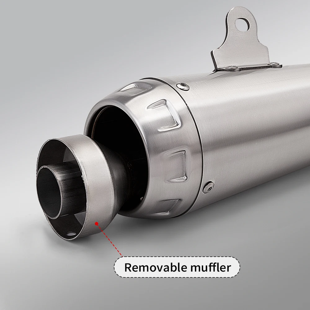 For F900 XR 2020-2025 Motorcycle Slip On Escape Exhaust Kit Mid Pipe Matching AW30 Tail Muffler Equipped With DB Killer