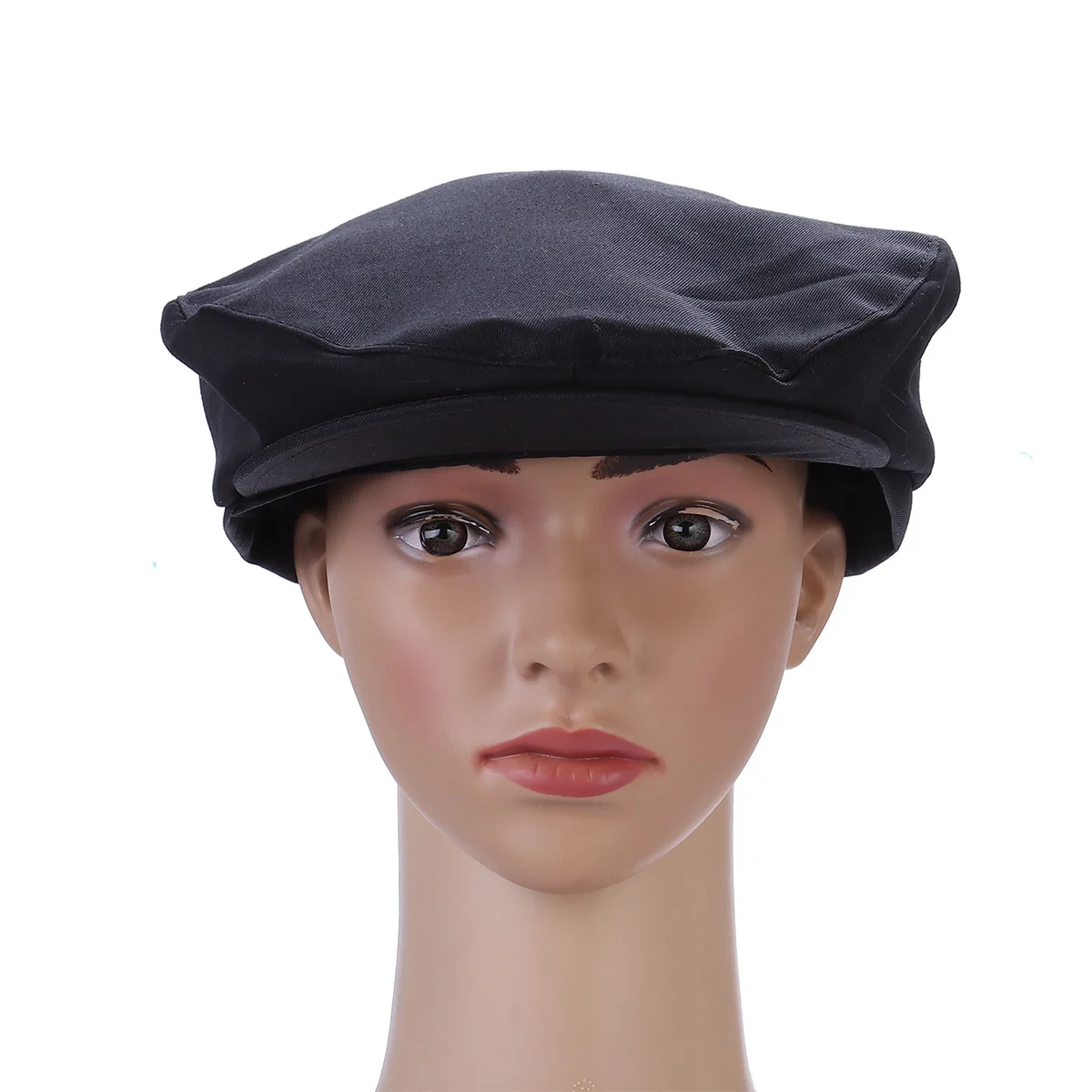 Koksmuts Ademend Comfortabel Universeel Heren Dames Zwart Koken Ober Baker Barman Cap Eenvoudig Cool Design Professioneel