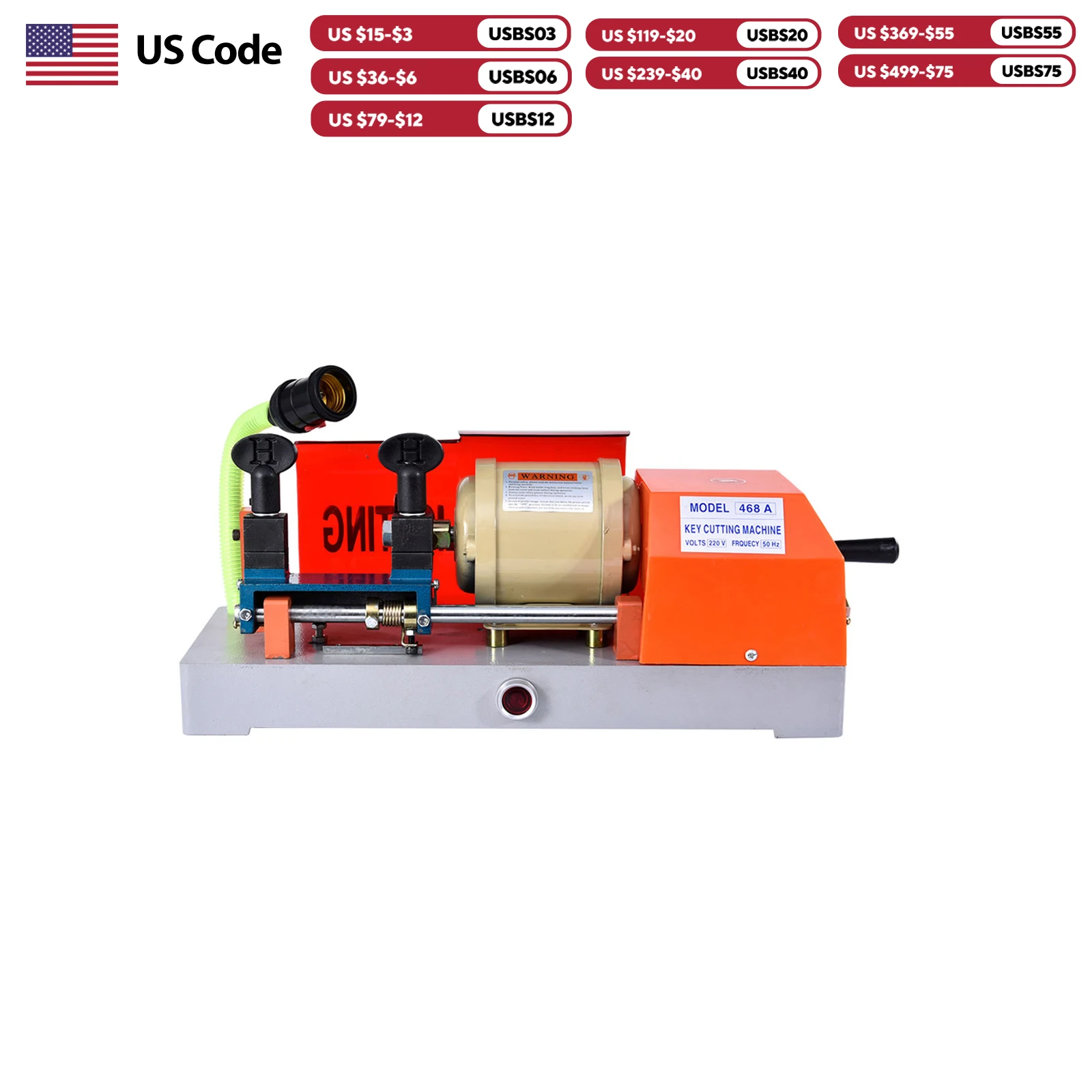 Vertical Key Duplicator Machine 110V Multifunctional Key Cutting Machine, Professional Key Copy Tool for Locksmith with Adjustable Speed, Automatic Key Copier for Duplicating House Door and Car Lock Keys, Heavy Duty Metal Cutter for Locksmith Tools