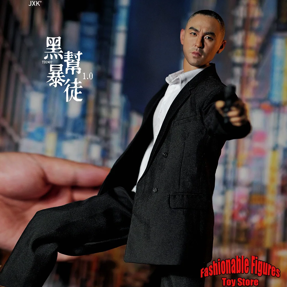 

JXK TD2402 1/6 Men Soldier Ethan Juan Handsome Gang Boss Stars Full Set 12Inch Action Figure Model Best Fans Collection Toys