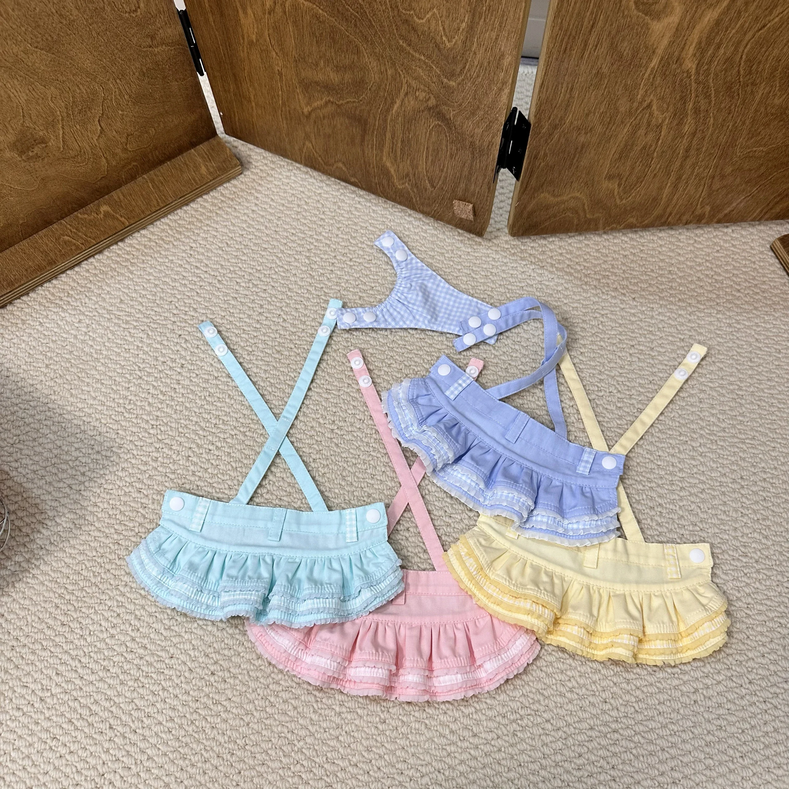 Original Pet Clothes Pure Cotton Overalls Candy Color for Small Dogs And Cats Maltese Bichon Dog Pet Supplies  Clothes