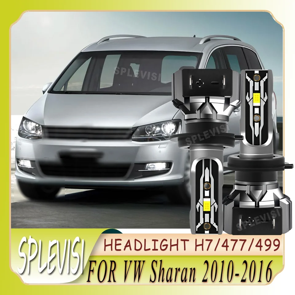 Easy Installation Removal h7 LED Protects Against Road Dust durable Headlight For VW Sharan 2010 2011 2012 2013 2014 2015 2016