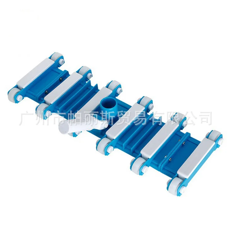 19 Inch Blue White Pool Vacuum Head Suction Brush For Swimming Pool Cleaning Accessories