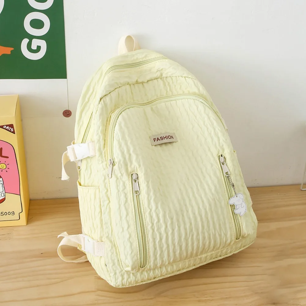 Cute Soft Material Girls Schoolbags Black White Blue High School Size Boys Backpacks School Backpacks For Girls