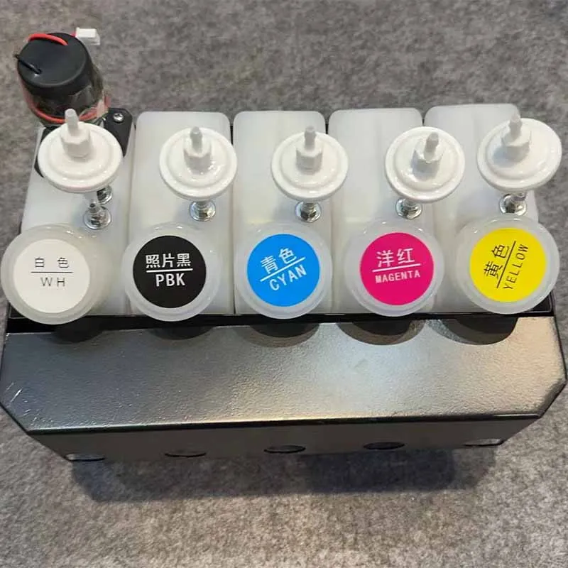 260 ml Ink Tank Continuous Supply Ink System with Stirring Motor/Ink Bottle/Air Filter/Iron Frame
