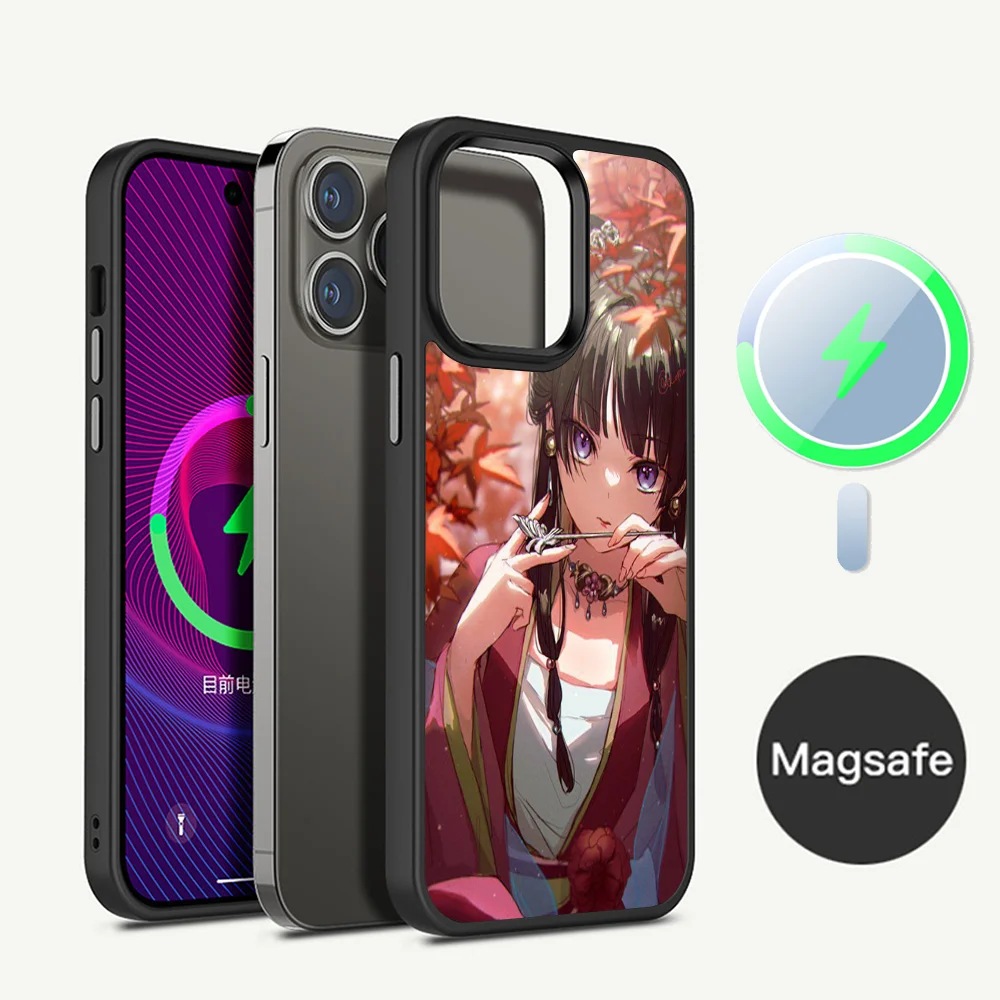 

Магнитный чехол Magesafe для телефона с изображением ежедневников аптеки, беспроводной зарядный чехол для iPhone 11 12 13 14 15 Pro Max Plus Mini