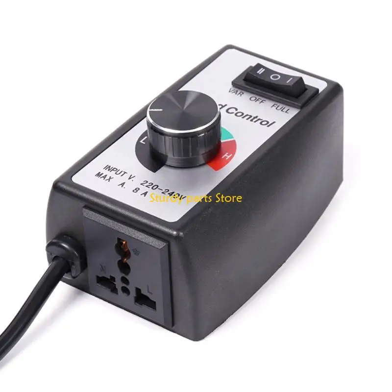 97QC Universale UE 230V 8A Regolatore Velocità Del Motore Continuo Regolatore Condotto Ventola Governatore Dimmer