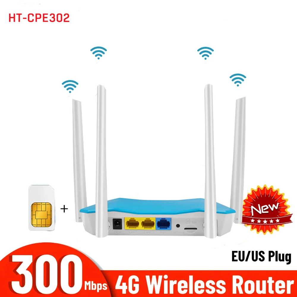 EATPOW wifi router 4g OPENWRT 300Mbps 4g lte internet router  for Southeast Asian and Indian countries