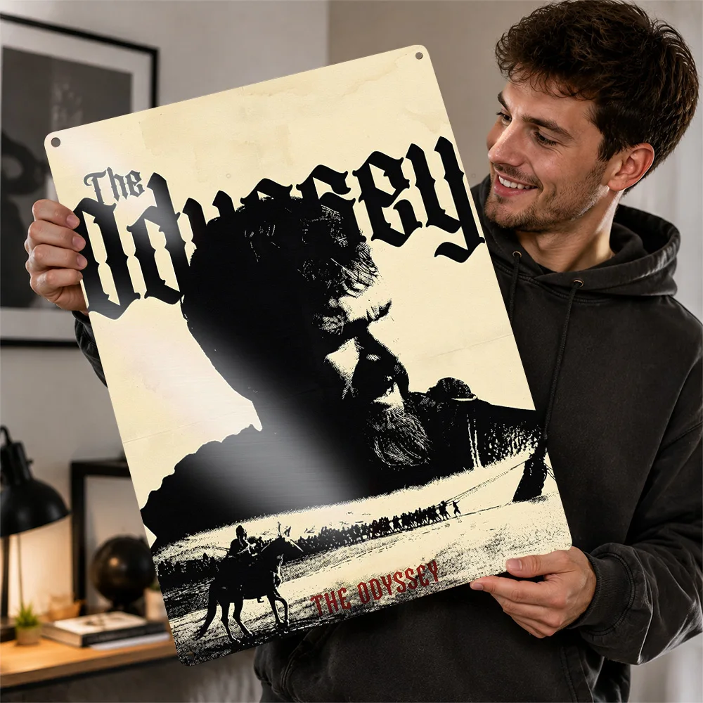 The Odyssey Vintage Metal Poster Perfect Gift for Fans Lovers Customized Wall Art Metal Sign for Garage Accessories Decor Luxury