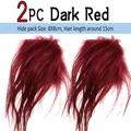 2 piezas rojo oscuro