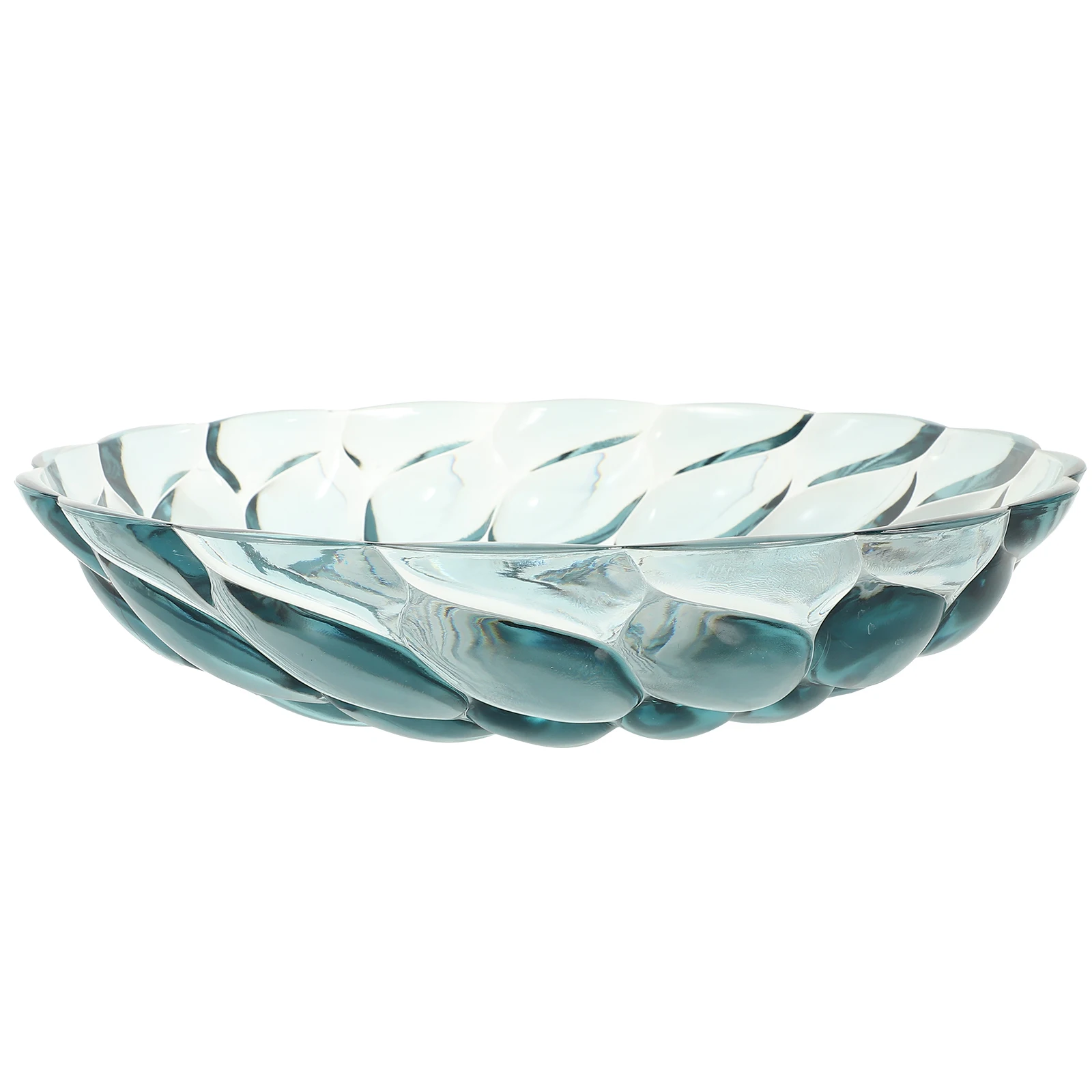 

Plastic Snack Plate Flower Embossed Fruit Serving Tray Home Storage Candy Dessert Plate Candy Container