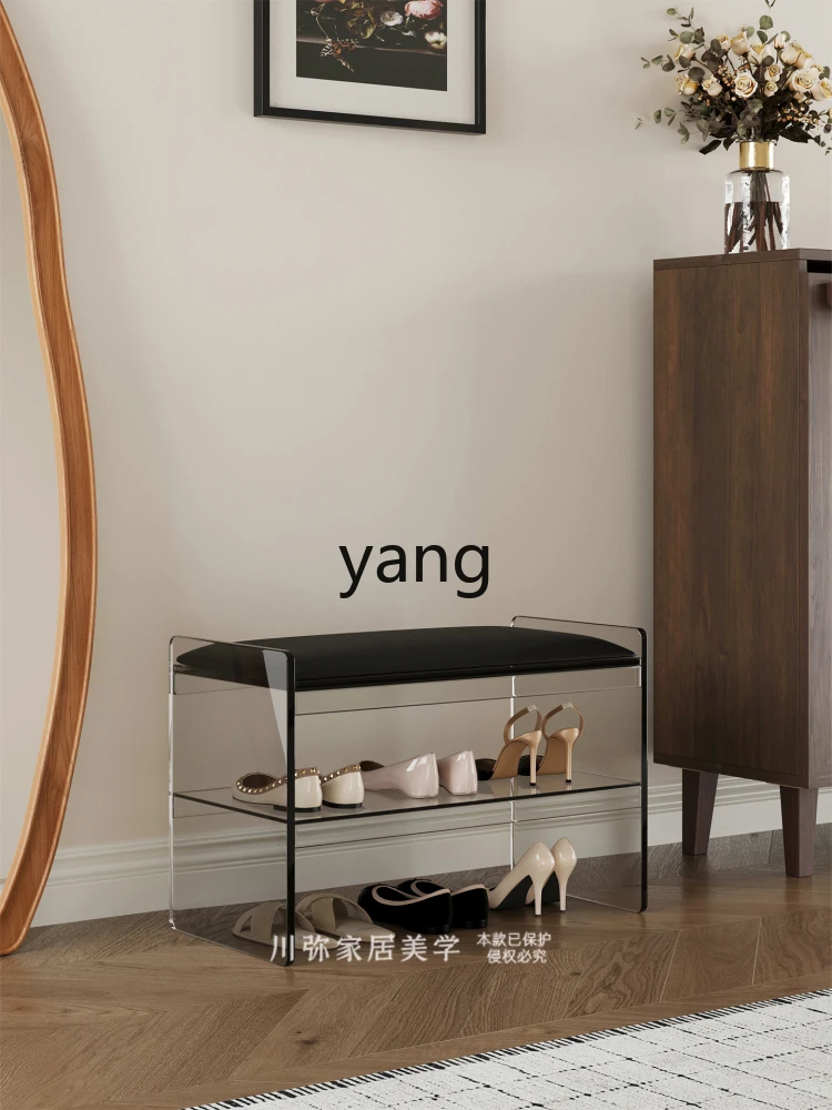 yjq acrylic bench light luxury advanced sense entry-level seat