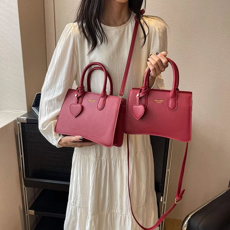 

Elegant Ladies Handbag Genuine Leather Tote Bag Classic Design Luxury Brand With Zipper Top