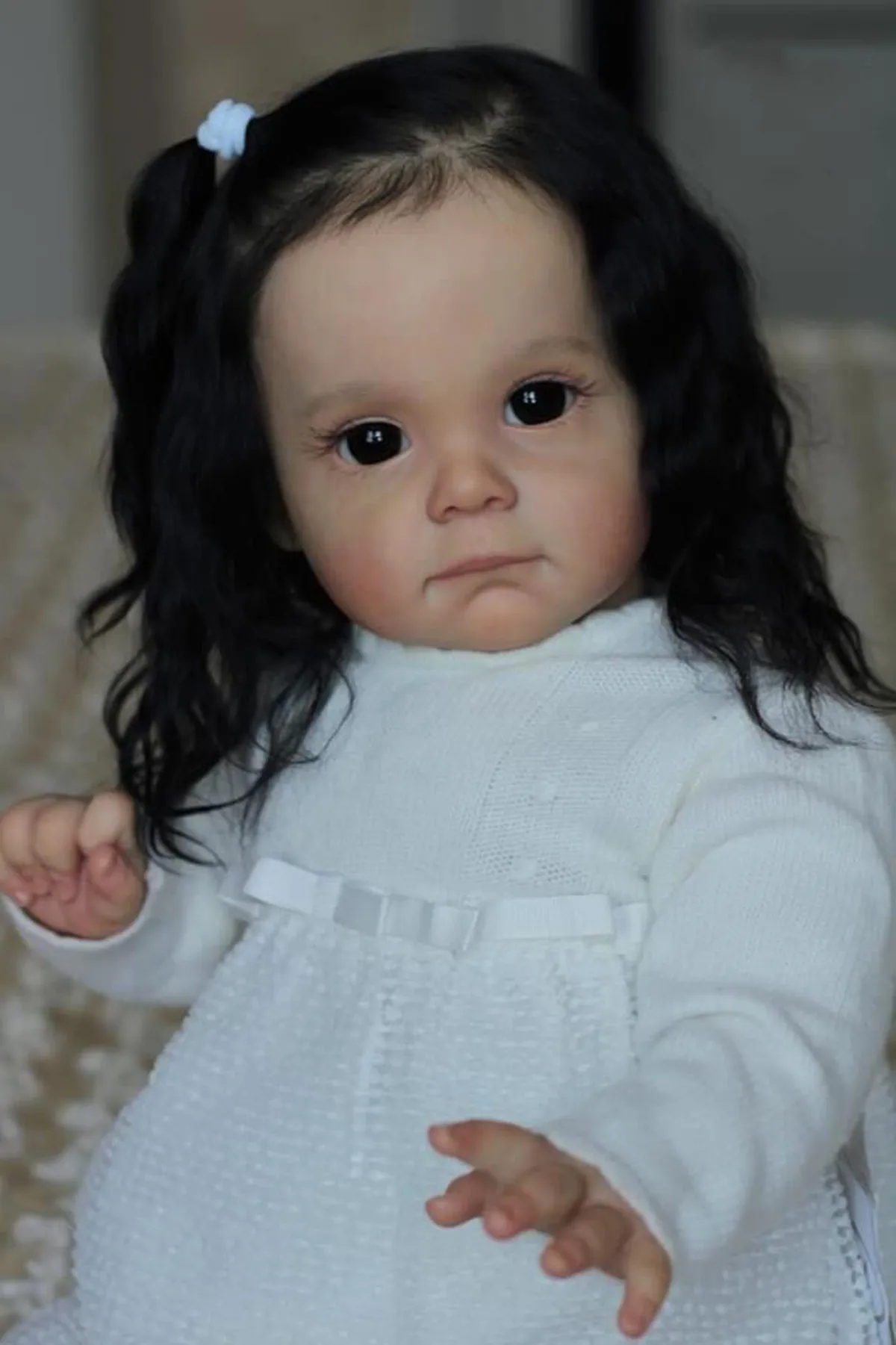 

60CM Newborn Silicone Baby Girl Doll Bebes Reborn Lifelike Toddler Bonecas Menina Boy Surprice Christmas Present Birthday Gift