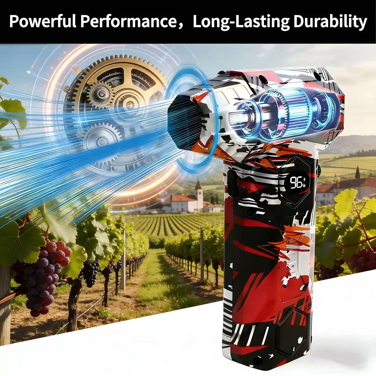 

2026 Новый прочный бесщеточный двигатель L11 Мощный вентилятор для удаления снега — универсальный инструмент для очистки от всасывания и выдувания 99