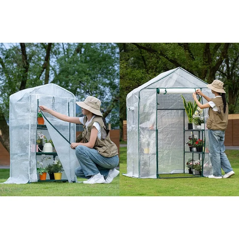 Gardening greenhouse greenhouse balcony flower room plants flowers succulent insulation flower stand sun room