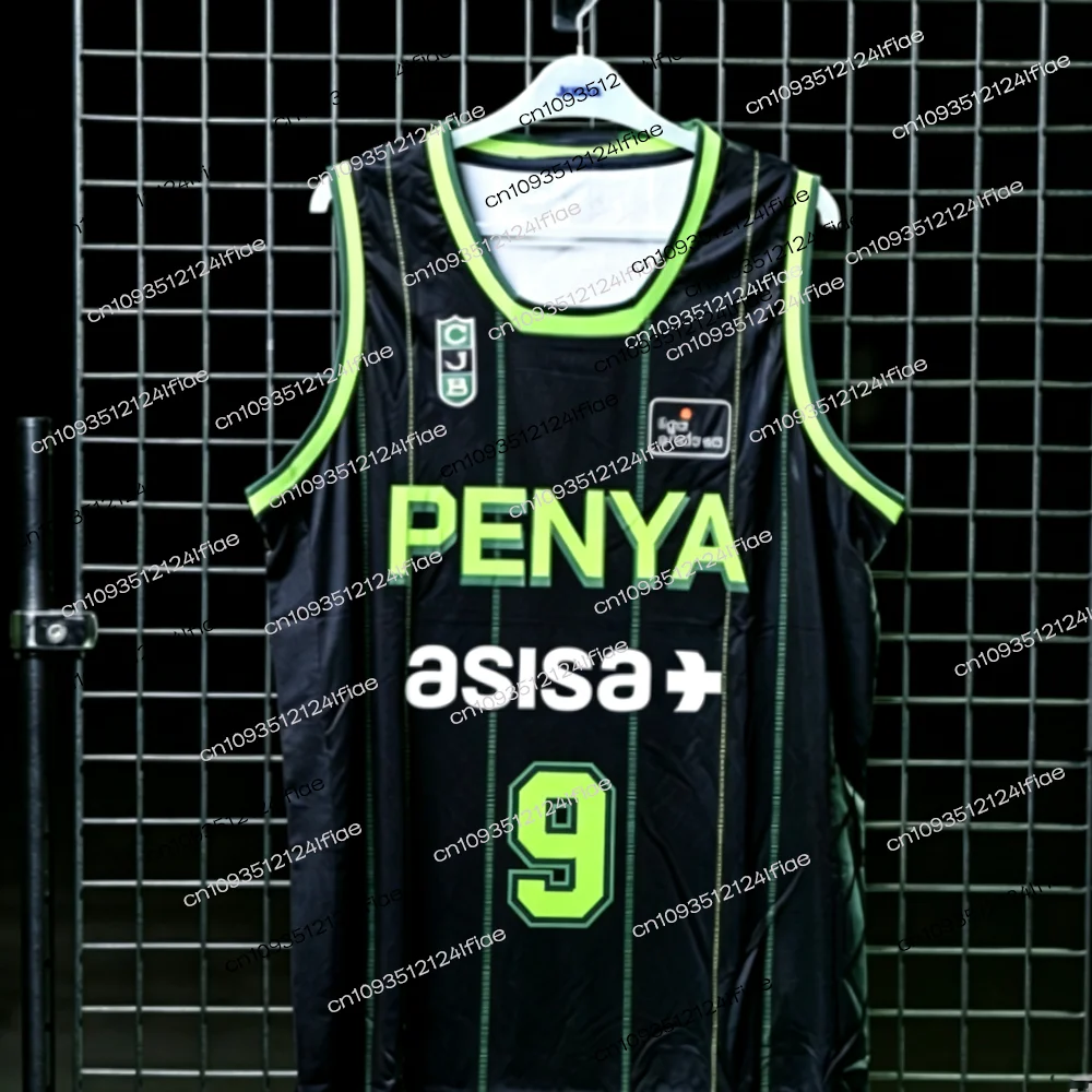 New 26/27 Joventut Basketball Game Jersey, Rubio #9 Basketball Jersey, Kids Basketball Training Suit, Fan Special Jersey Kit