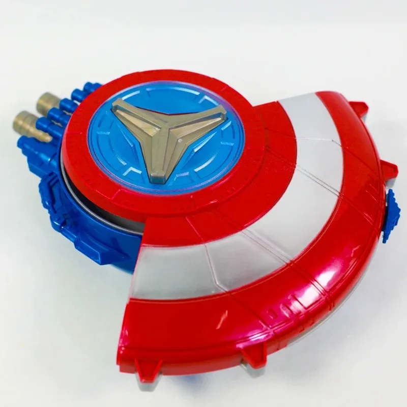 تأثيري كابتن أمريكا درع لينة Nerf رصاصة قاذفة تشوه المخفية بندقية زي فستان بتصميم حالم حفلة أنيمي عرض مسرحي الدعائم