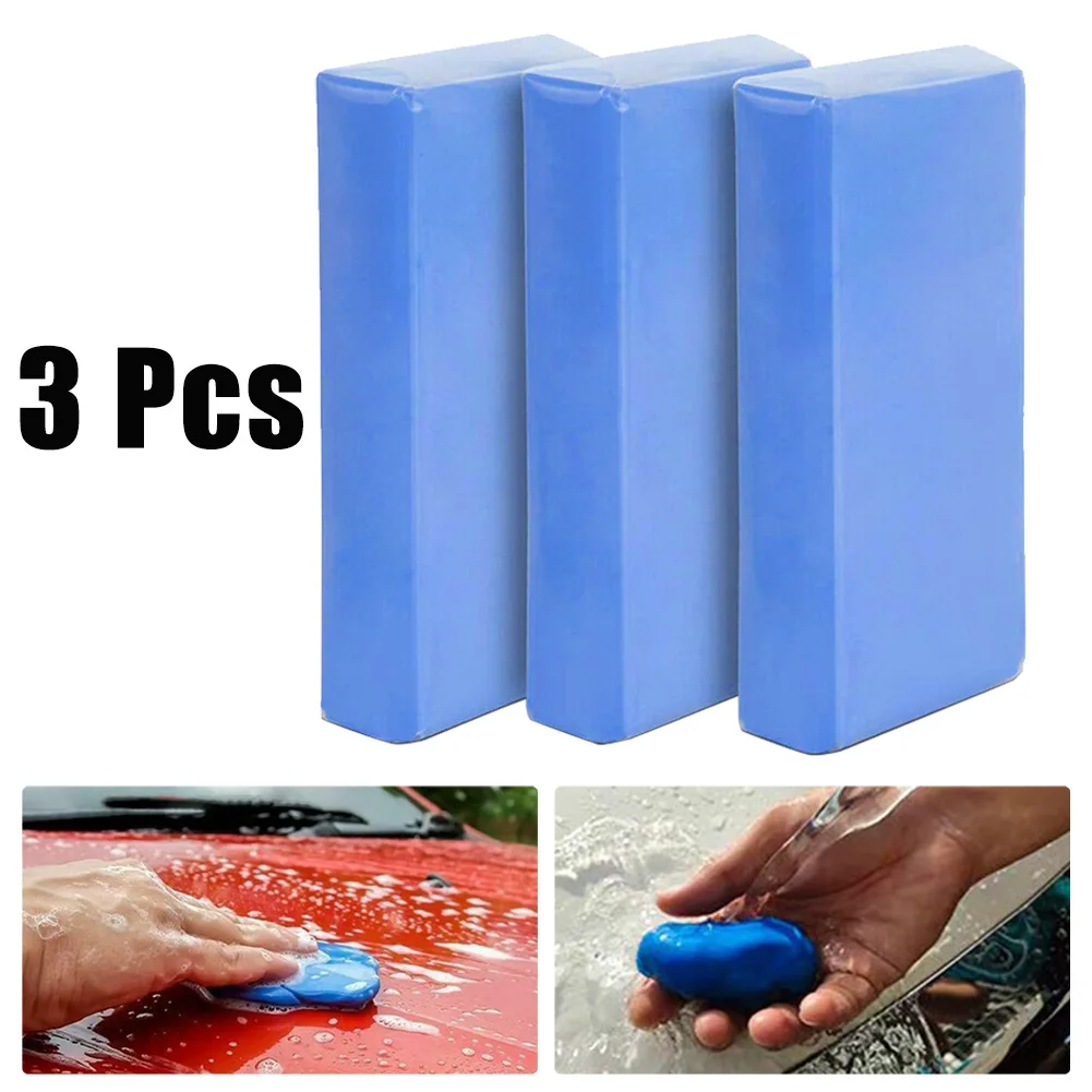 

3Pcs Car Clay Clean Bar Detailing Waxing Polishing Treatment Fine Grade Car Detailing Waxing Polish Treatment Fine Grade Car