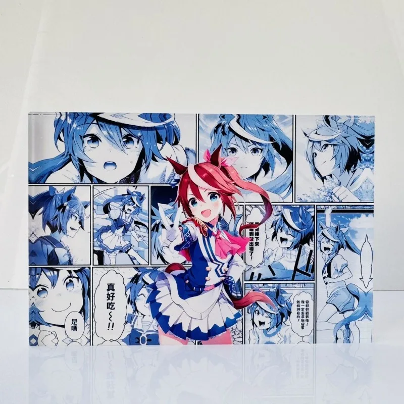 New Uma Musume Pretty Derby Anime Peripheral Acrylic Brick Standee Block‑Shaped Desktop Collectible Display Ornament Fan Gift